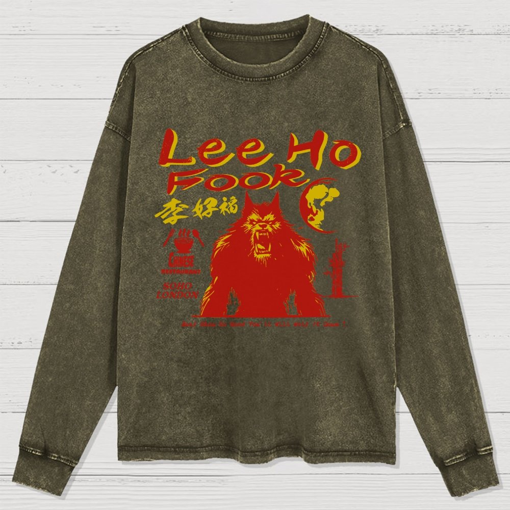 Lee Ho Fooks Washed Long Sleeve Tee