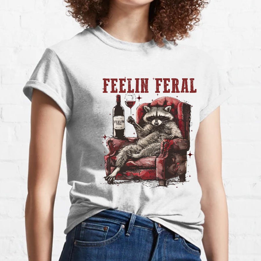 Feelin Feral Geeky T-Shirt