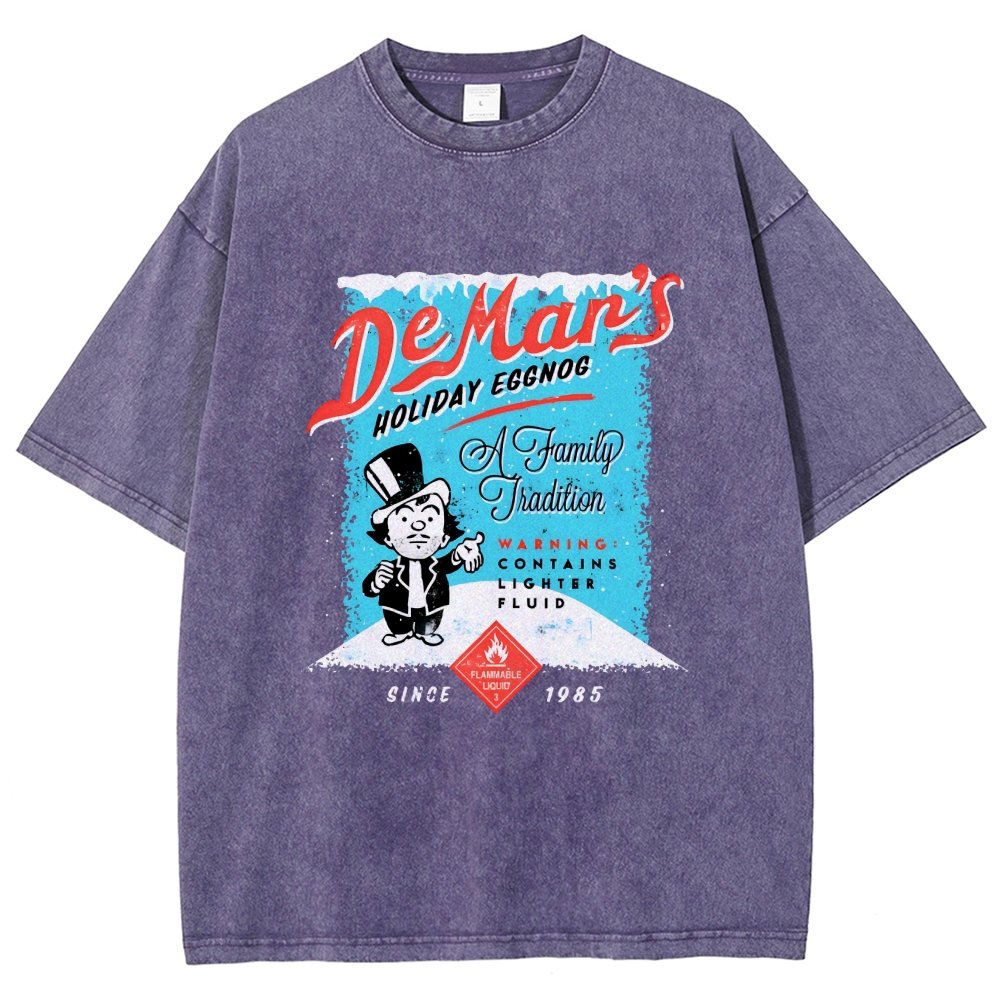 Charles DeMar's Eggnog with Lighter Fluid Vintage Distressed T-shirt