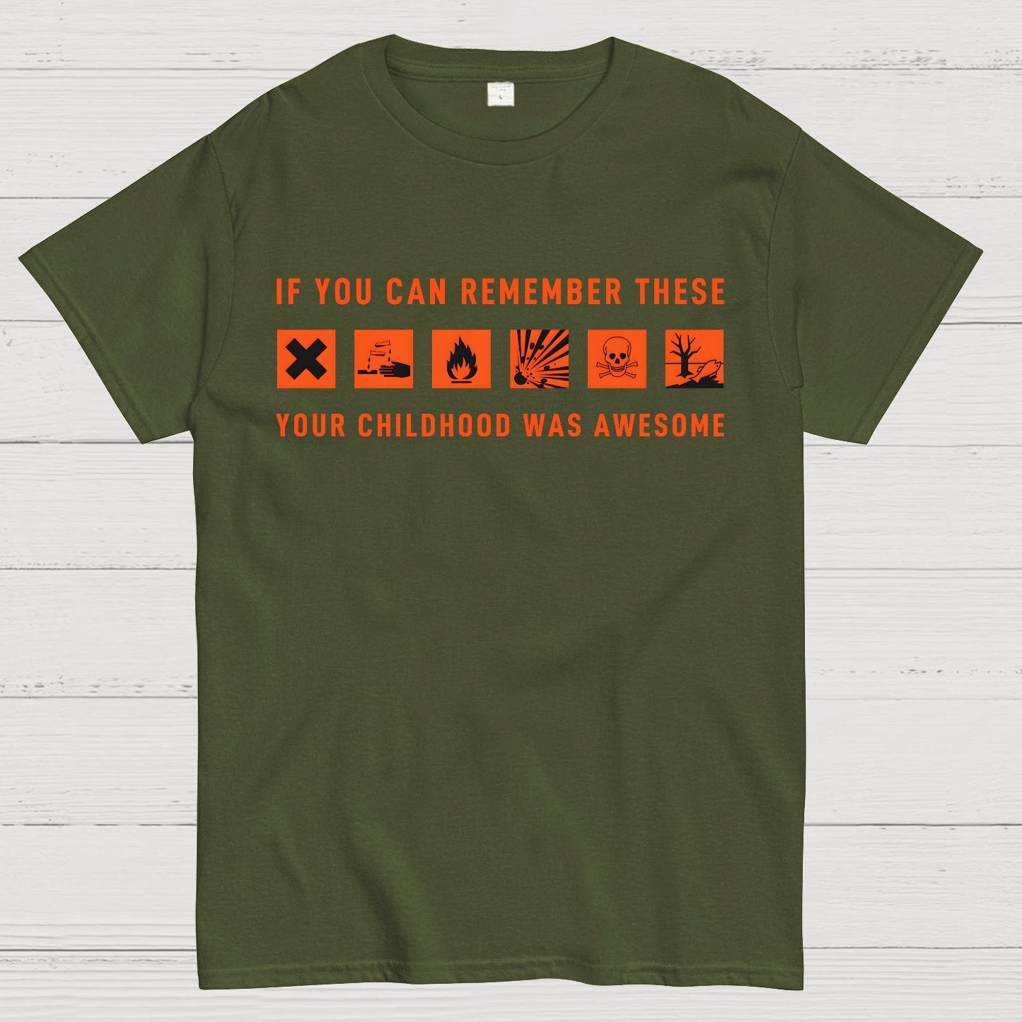 If You Can Remember These Your Childhood Was Awesome Geek T-Shirt