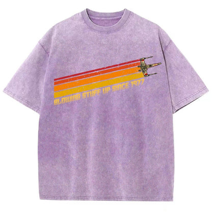 Blowing Stuff Up Since 1977 Vintage Distressed T-shirt