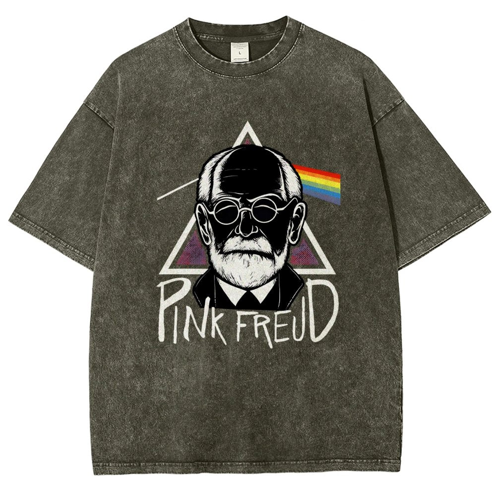 Pink Frost Vintage Distressed T-shirt