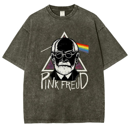 Pink Frost Vintage Distressed T-shirt