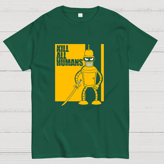 Save The Planet Kill All Humans Geek T-Shirt