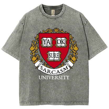 Ivy League Sarcasm Vintage Distressed T-shirt