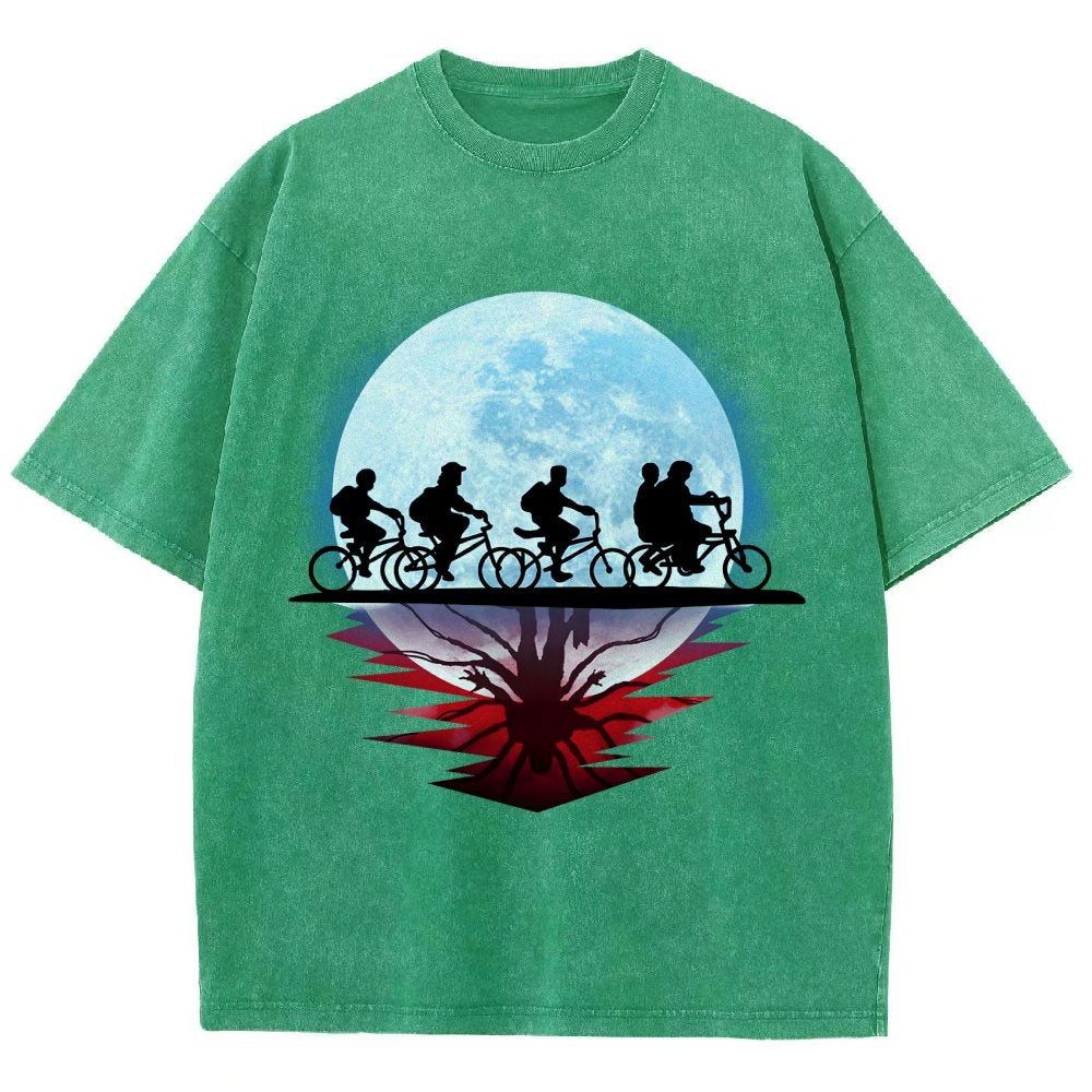 Strange Moon Vintage Distressed T-shirt