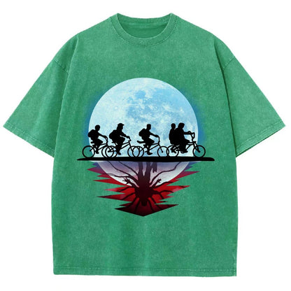 Strange Moon Vintage Distressed T-shirt