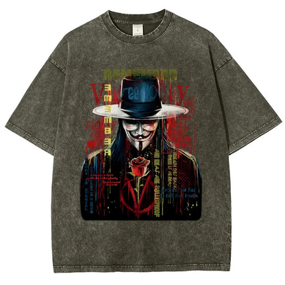 Remember Vintage Distressed T-shirt