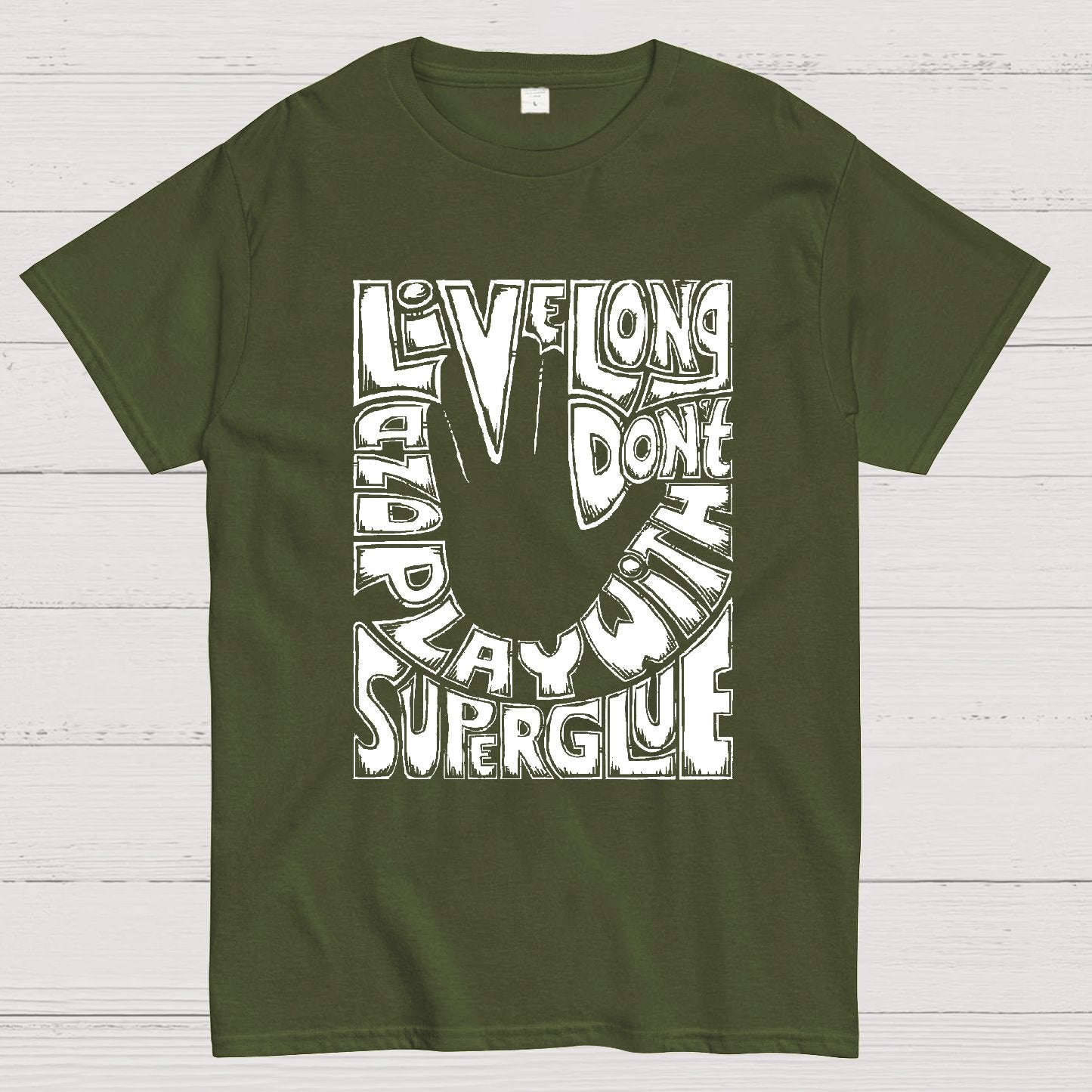 Don't Play With Superglue Geek T-Shirt