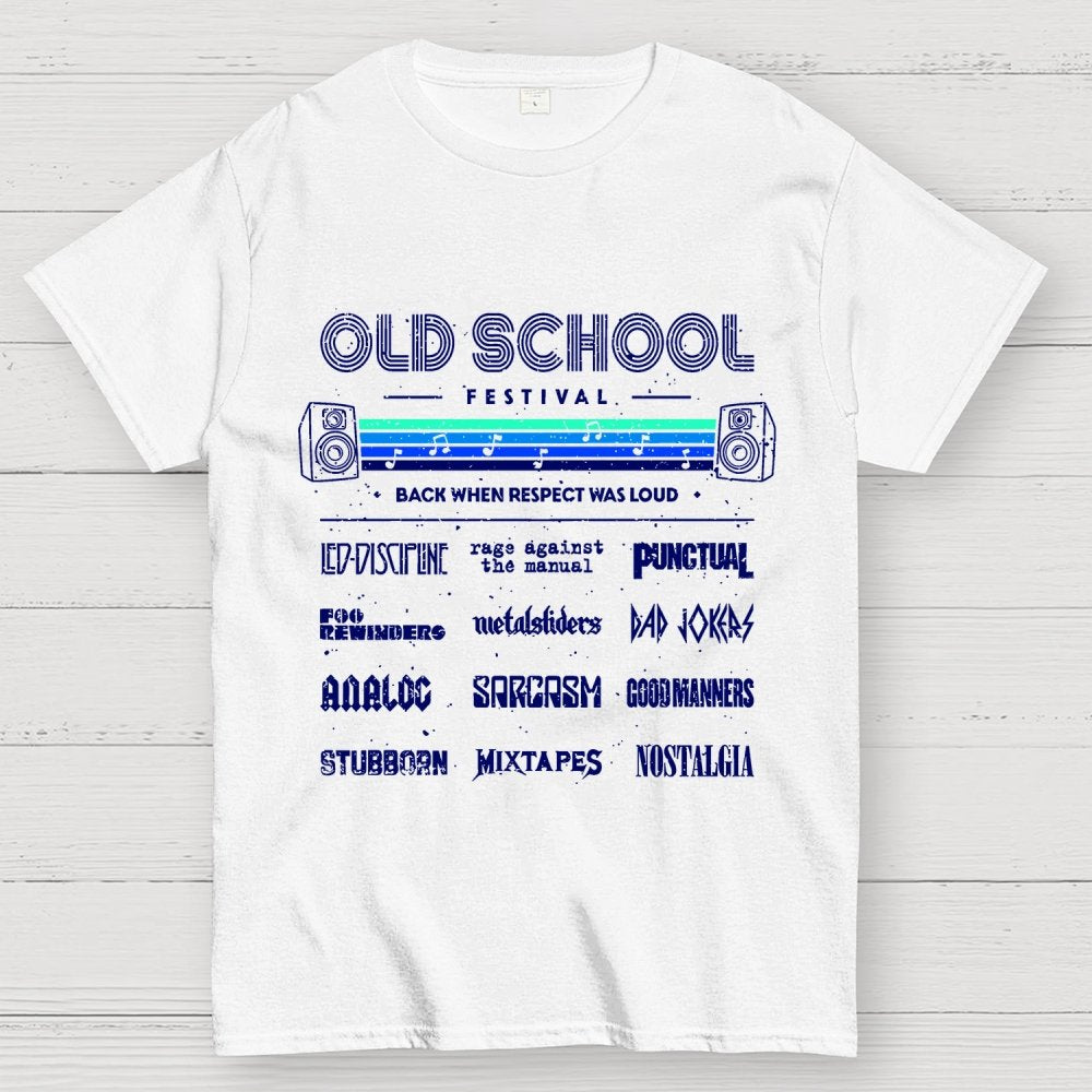 Old School Festival Unisex Geek T-Shirt