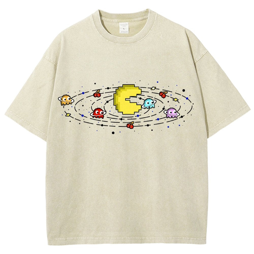 Ghost Orbit Vintage Distressed T-shirt