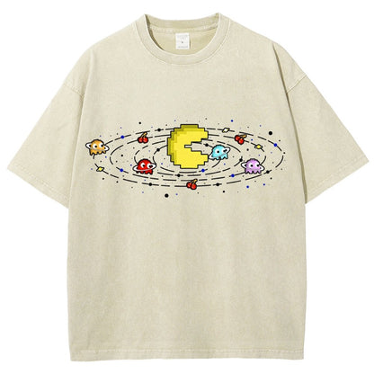 Ghost Orbit Vintage Distressed T-shirt