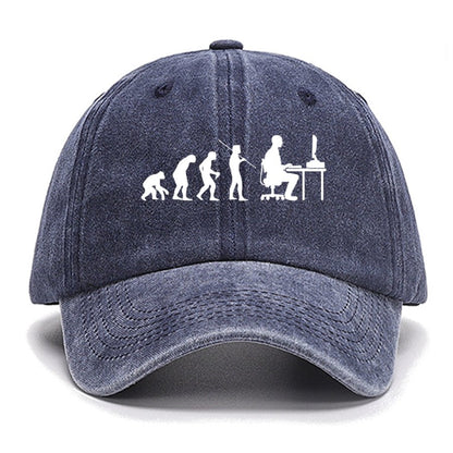 Computer Worker Evolution Hat, programmer Cotton Hat