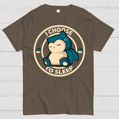 I Choose To Sleep Geek T-Shirt