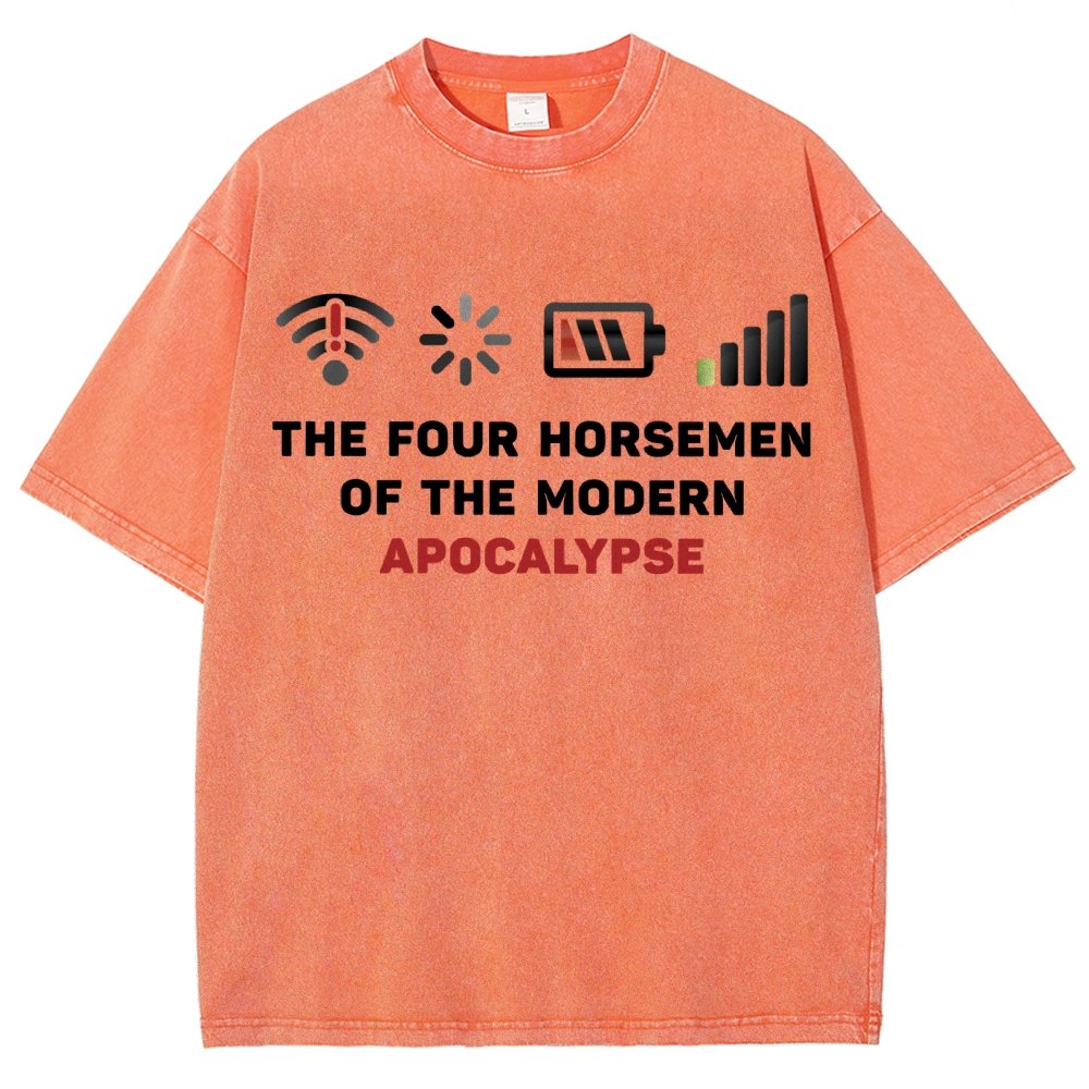 Four Horsemen Vintage Distressed T-shirt