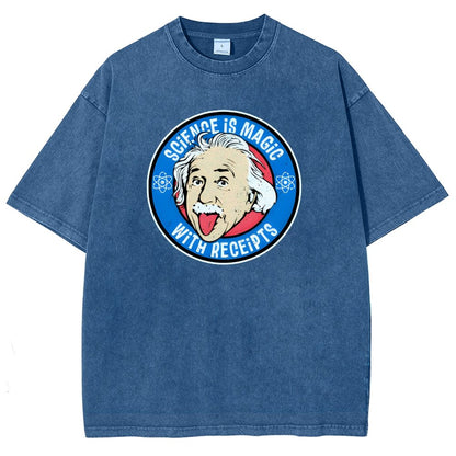 Science Is Magic Vintage Distressed T-shirt
