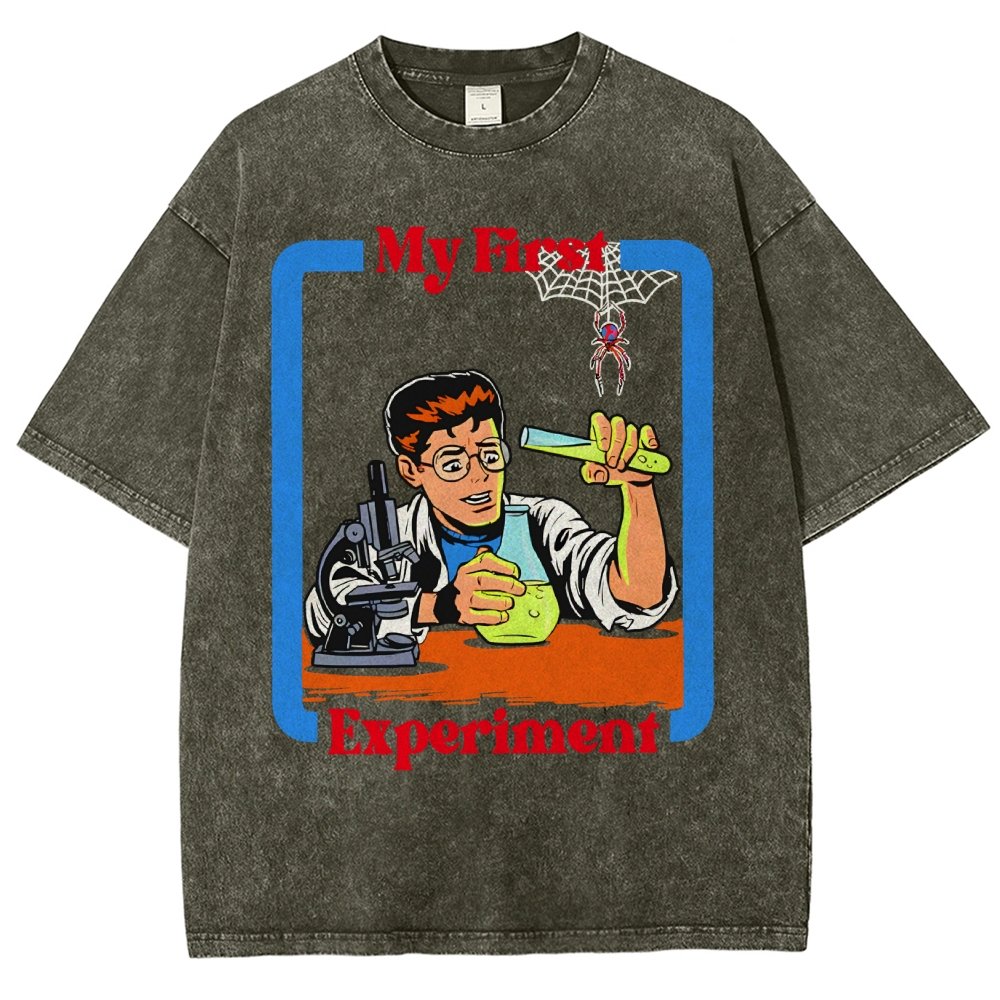 My First Experiment Vintage Distressed T-shirt