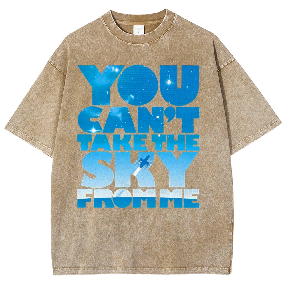 You Can’t Take The Sky Vintage Distressed T-shirt