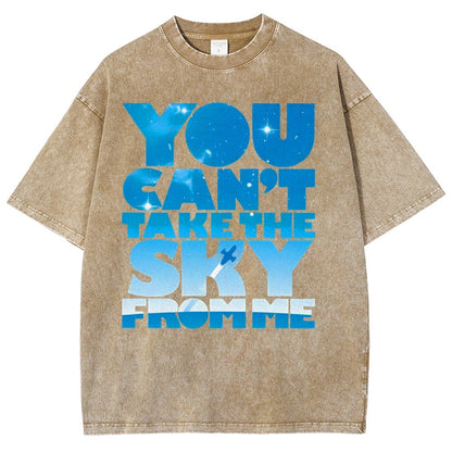 You Can’t Take The Sky Vintage Distressed T-shirt
