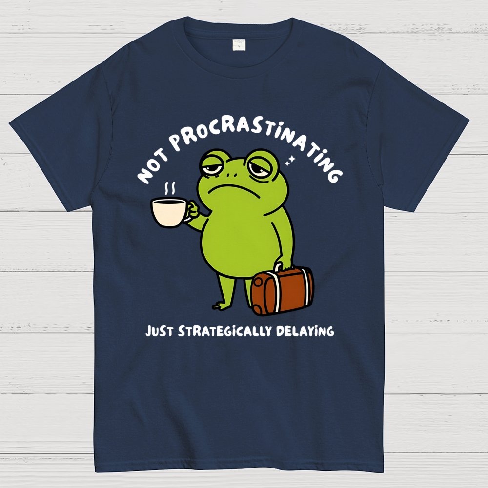Not Procrastinating Geek T-Shirt