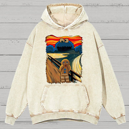 The Cookie Muncher Vintage Distressed Hoodie