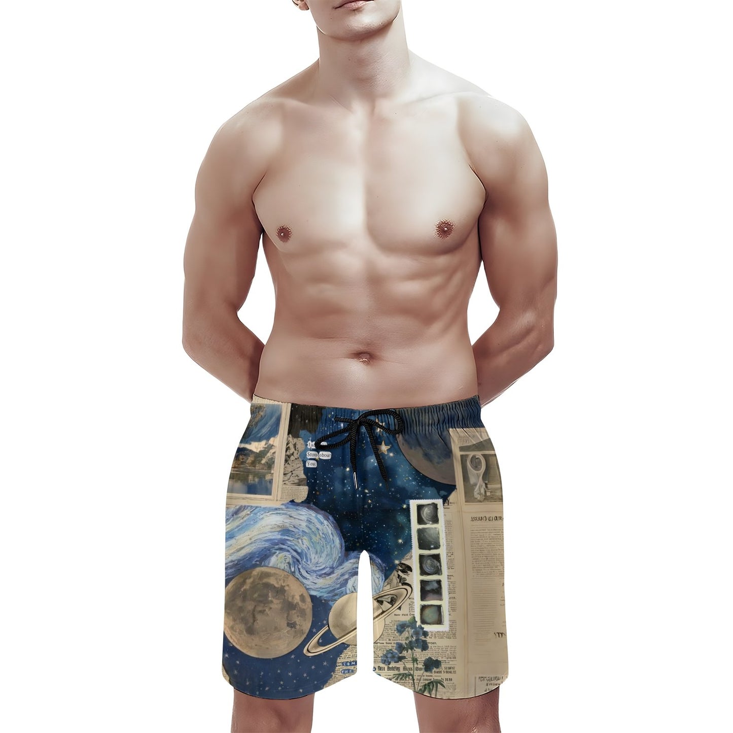 Across The Ocean And Stars Geek Shorts