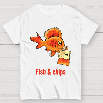 Fish & chips Geek T-Shirt
