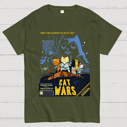Cat Wars��Revenge of The Dog Geeky T-Shirt