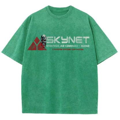 Cybernet SAC NORAD Vintage Distressed T-shirt