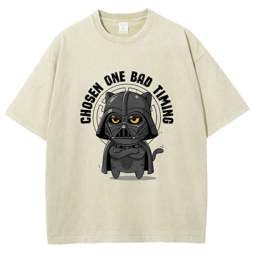 Chosen One Bad Timing Vintage Distressed T-shirt