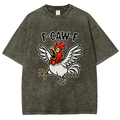 F-Caw-F Vintage Distressed T-shirt