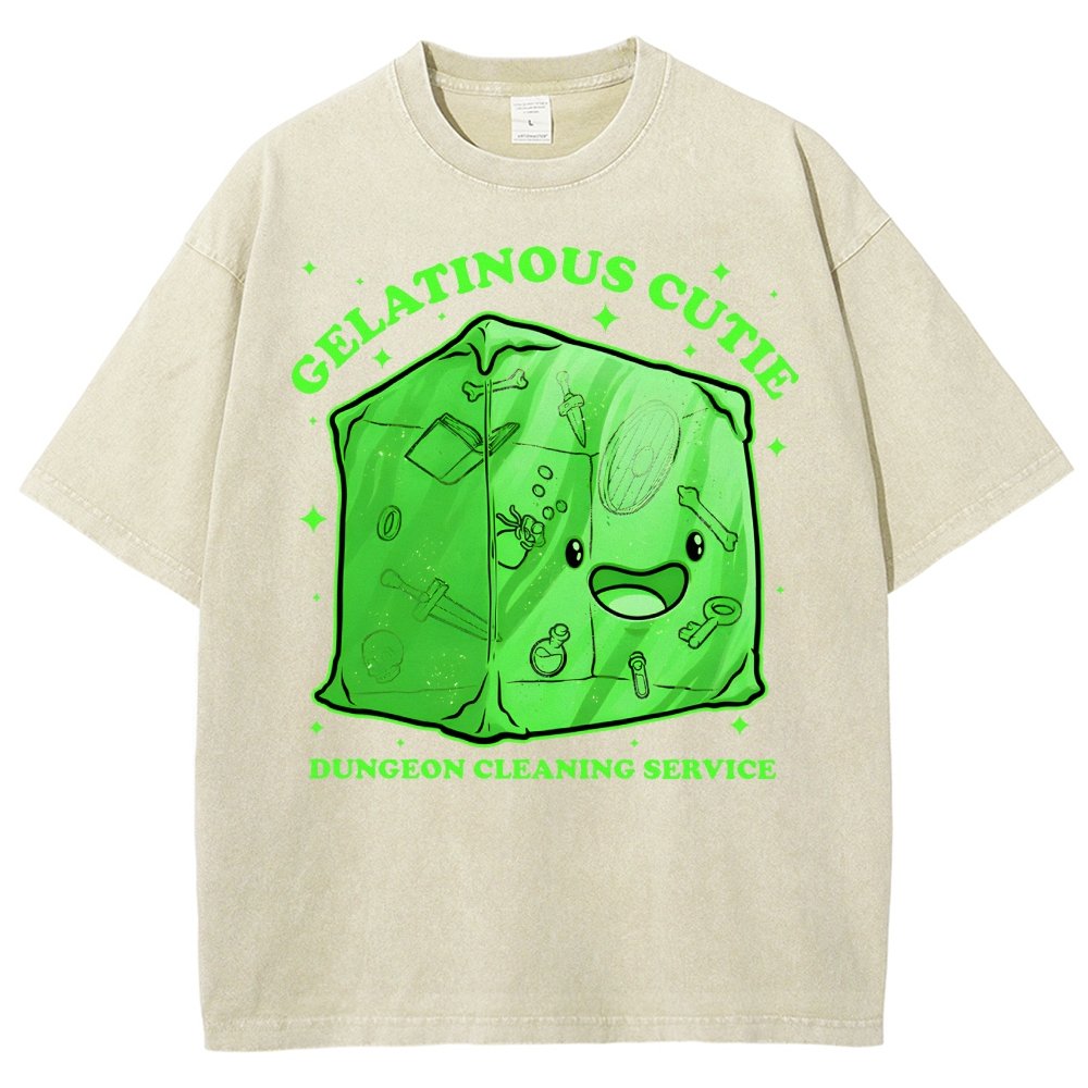 Gelatinous Cute Dungeon Vintage Distressed T-shirt