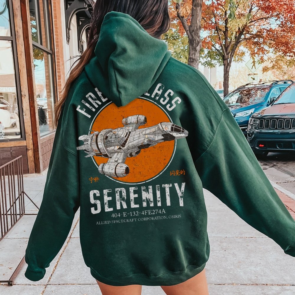 Retro Smugglers Nerdy Printed Back Cotton Hoodie