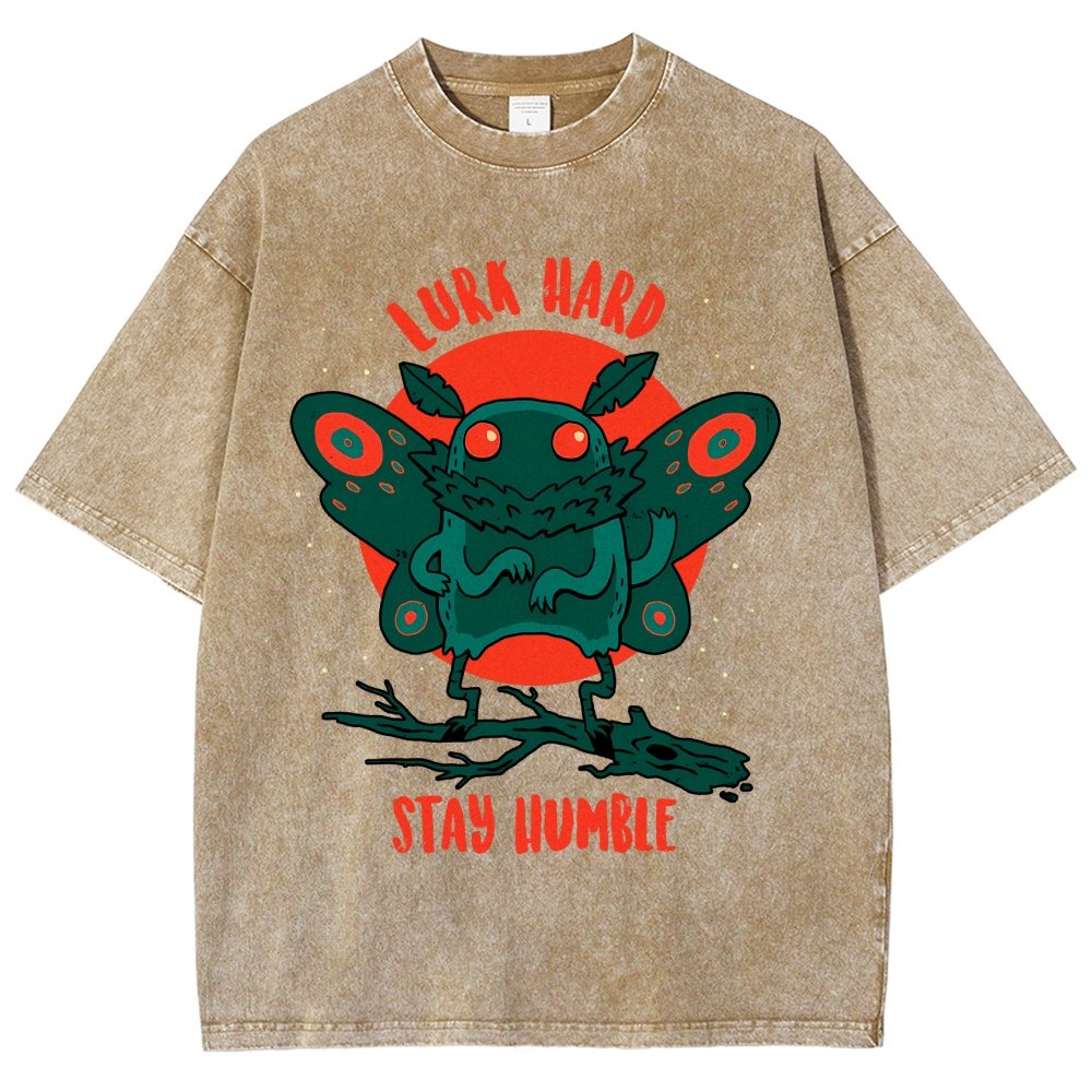 Lurk Hard Vintage Distressed T-shirt