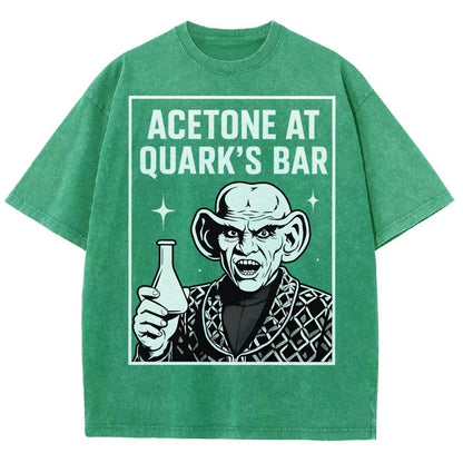 ACETONE AT A SPACE BAR Vintage Distressed T-shirt