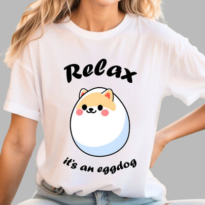 Relax, it's an Eggdog Geek T-Shirt