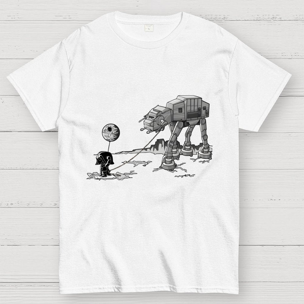 Empire Robot Dog-Planet Battles Geek T-Shirt