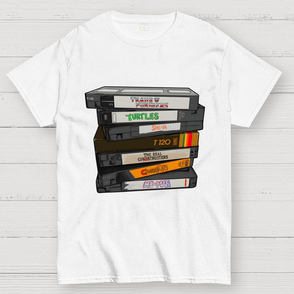 Nostalgic VHS - Action Edition Geek T-Shirt