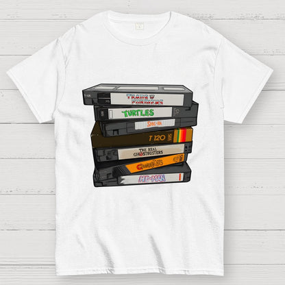 Nostalgic VHS - Action Edition Geek T-Shirt