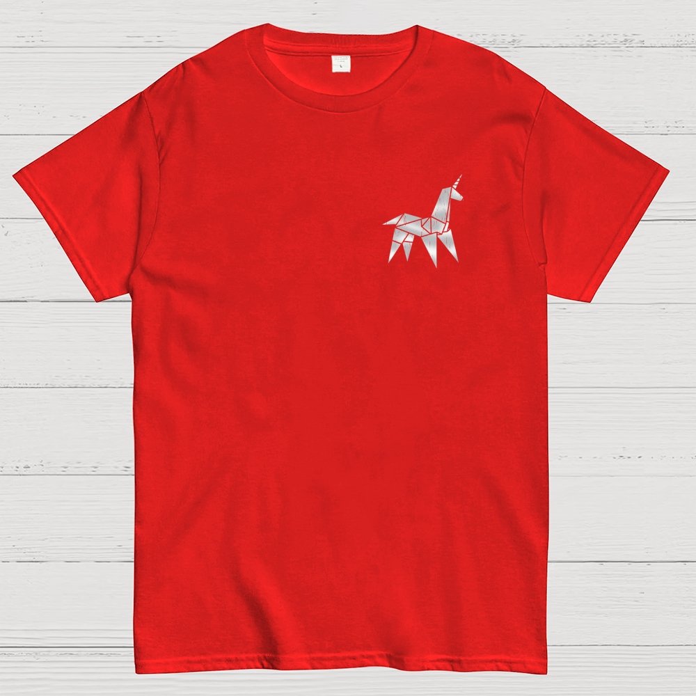 Unicorn It's Too Bad She Won't Live Front And Back Printing Geek T-Shirt