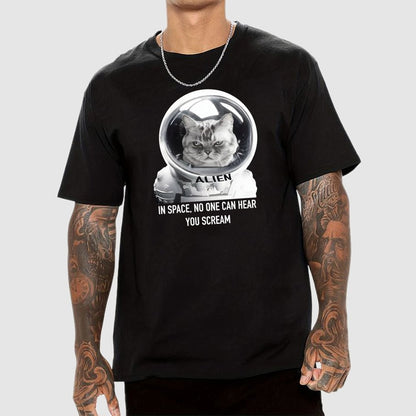 In Space No One Can Hear You Scream Geek T-Shirt