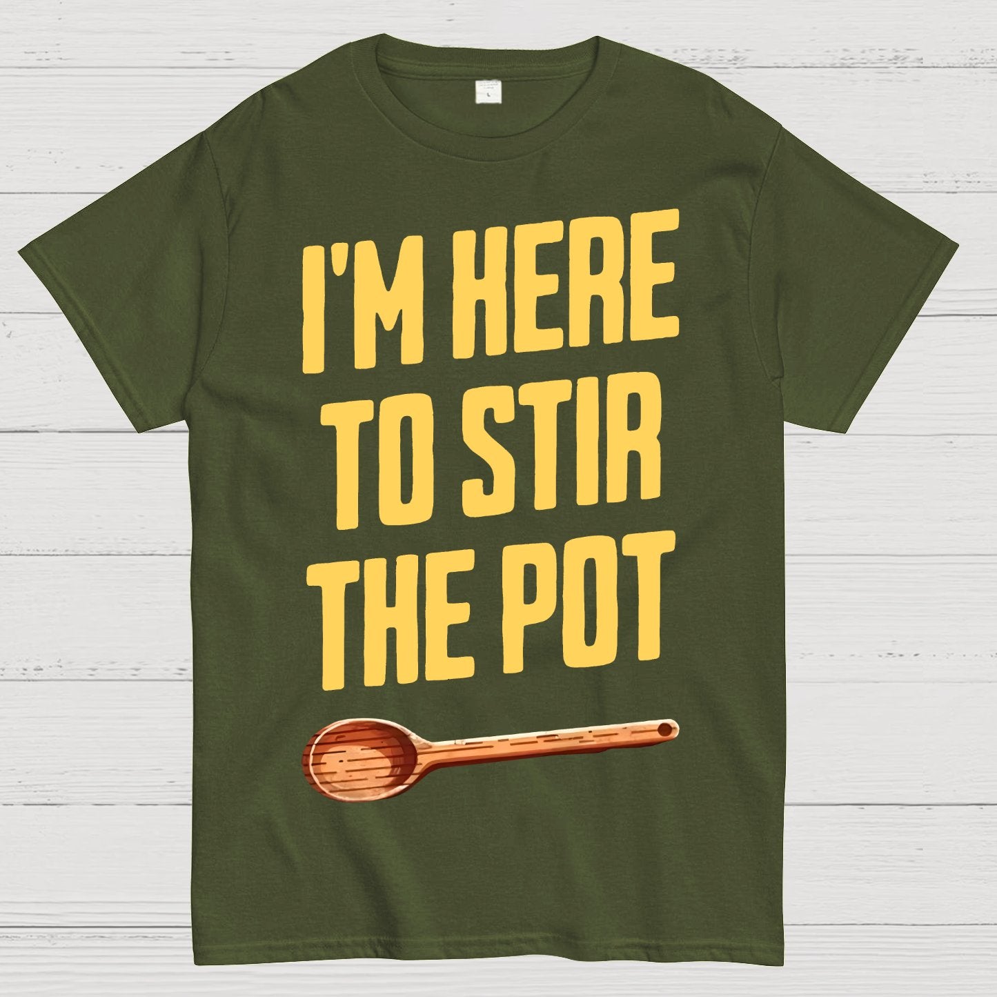 I'm Here to Stir the Pot Geek T-Shirt