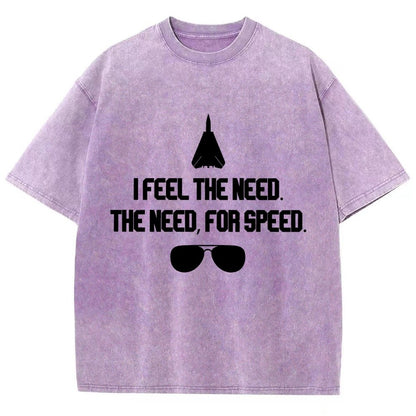 I Feel The Need… The Need For Speed! Vintage Distressed T-shirt