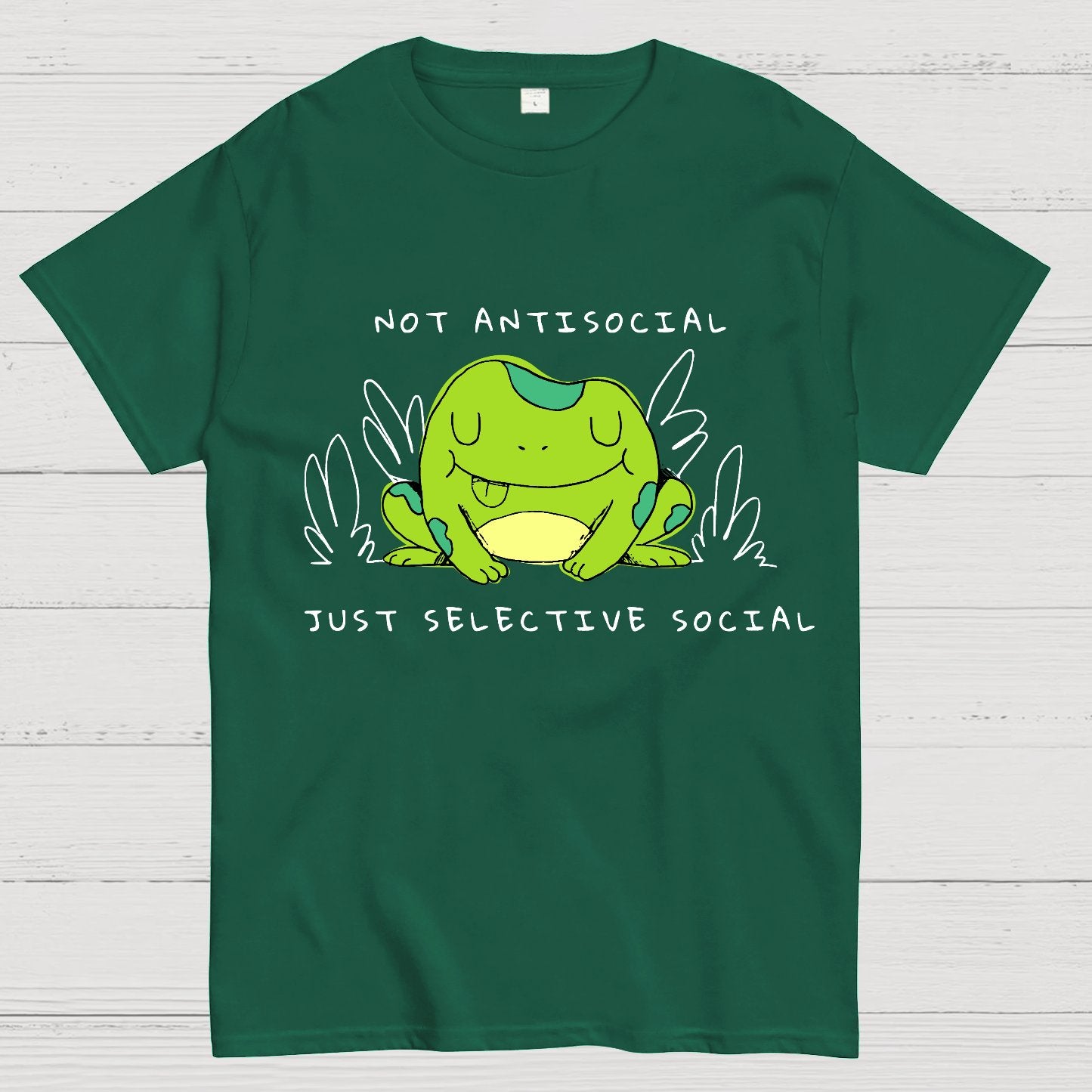 Not antisocial... Just selective social Geek T-Shirt