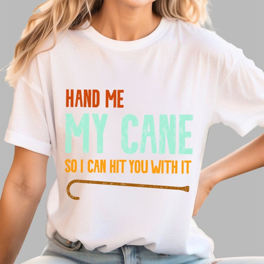 Hand Me My Cane Geek T-Shirt