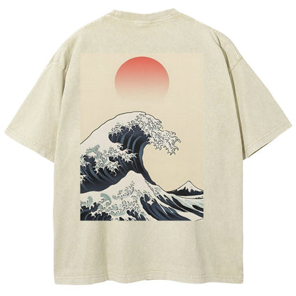 Sunny Wave Washed T-Shirt