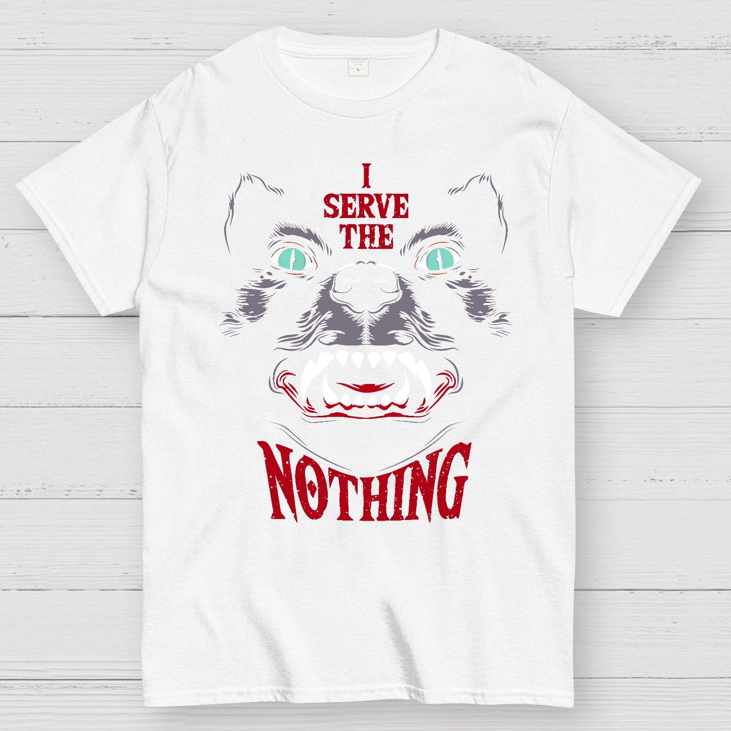 I Serve The Nothing Geek T-Shirt