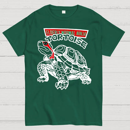 Elderly Normal Ninja Geek T-Shirt
