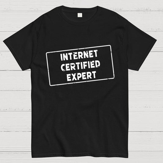 Internet Certified Expert Geek T-Shirt