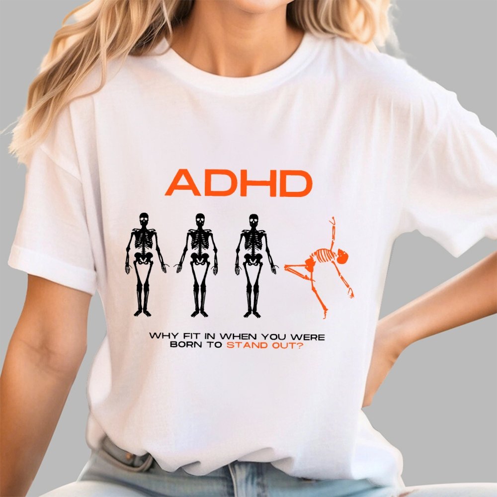 ADHD AWARENESS Unisex Geek T-Shirt
